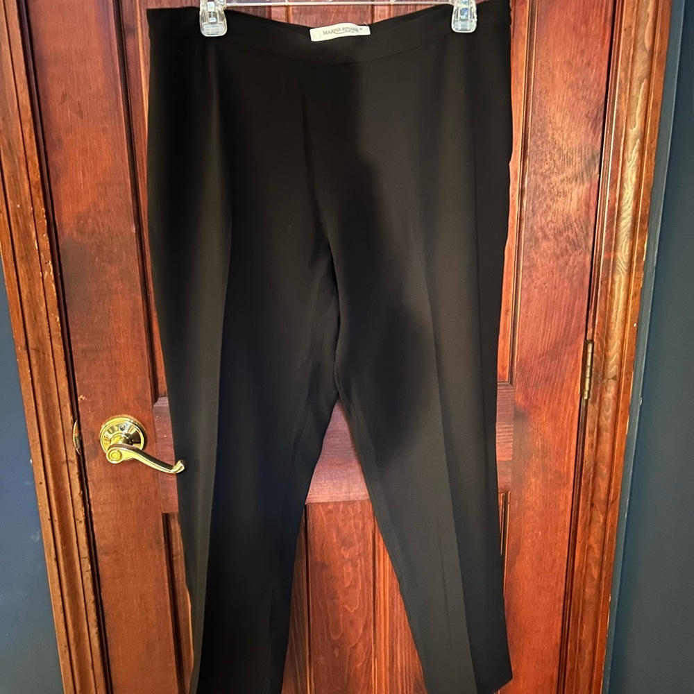 Marina Rinaldi Women’s Black Dress Pants